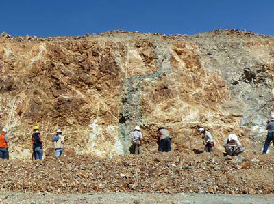 Geologic mapping in northeast NV