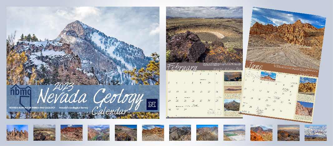 2023 Nevada Geology Calendar