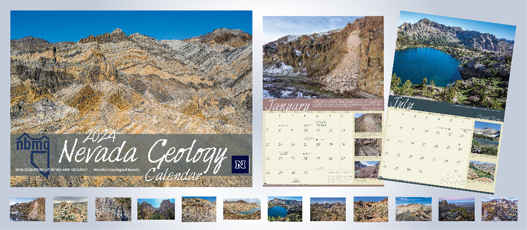 2024 Nevada Geology Calendar
