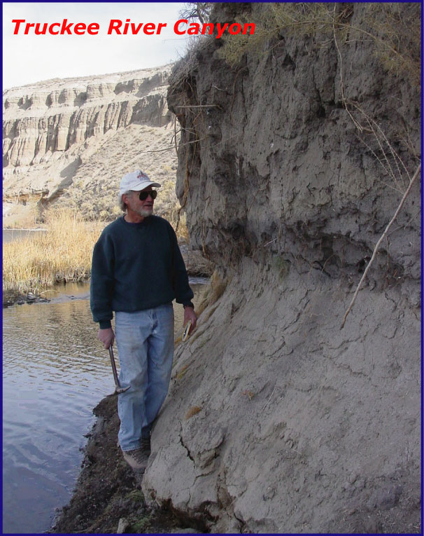 John Bell in the Truckee River Canyon